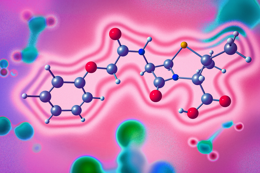 Photocatalyst Reaction Illustration